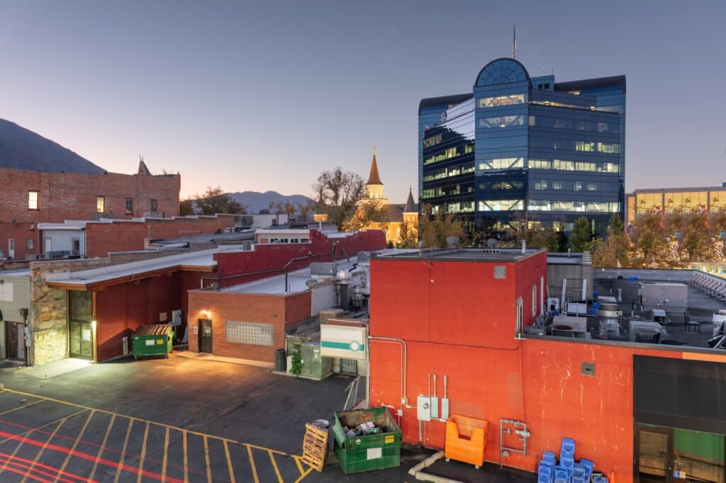 Provo, Utah, USA Downtown Cityscape